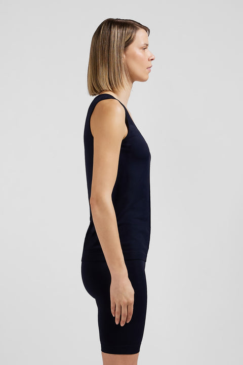 Navy blue sports tank top - Image 3