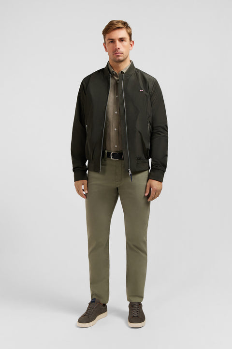 Plain khaki jacket - Image 1