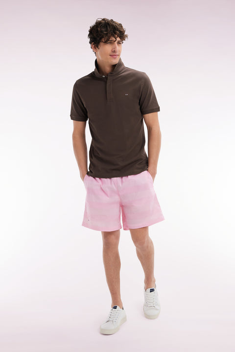 Pink striped swimsuit - Image 3