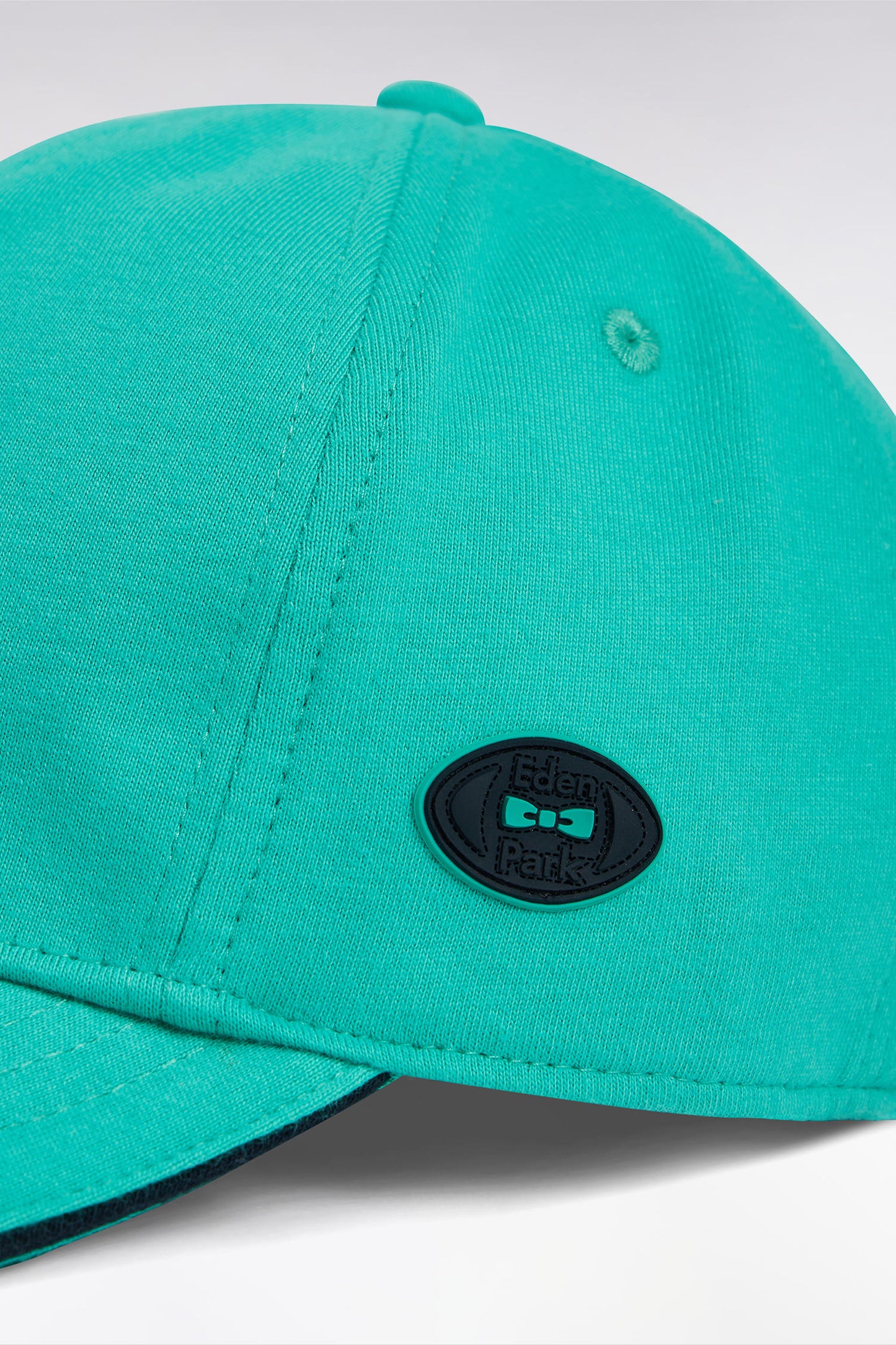 Green cotton jersey cap