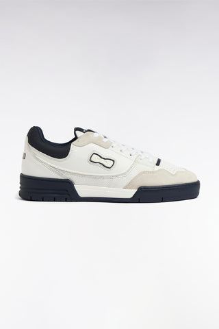 EP10 sneakers in white and navy leather