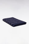 Navy cotton beach towel