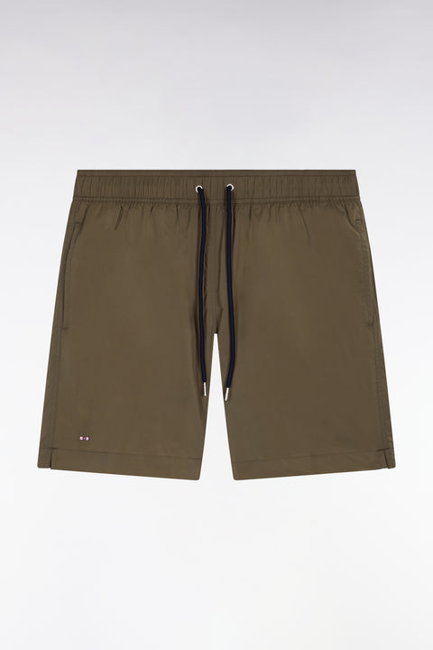 Maillot de bain uni kaki - Image 2