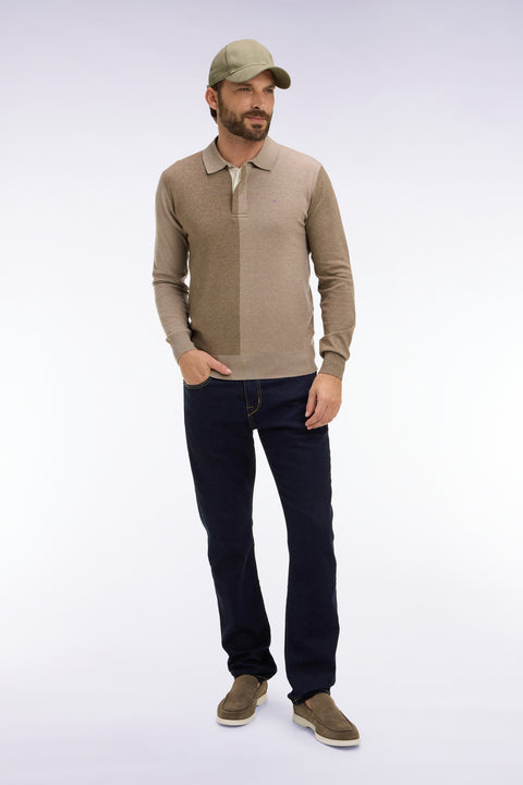 Jean en denim stretch marine one wash coupe slim - Image 3