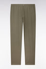 Khaki cotton canvas pants