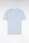 T-shirt à manches courtes en coton ciel coupe regular