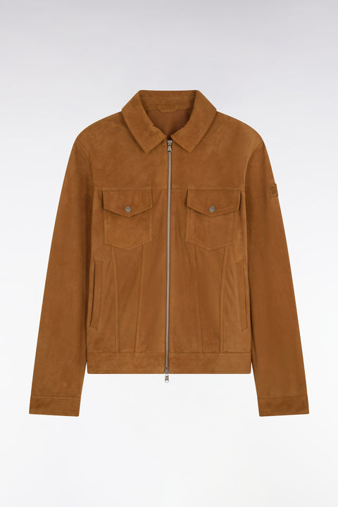 Brown suede velvet jacket - Image 2
