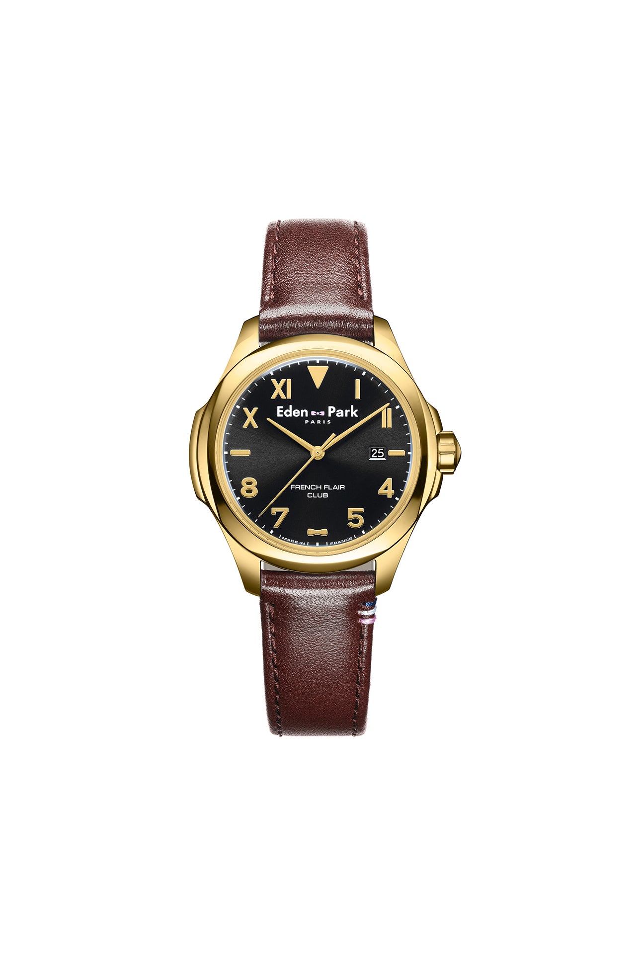 Black and Gold Quartz Watch