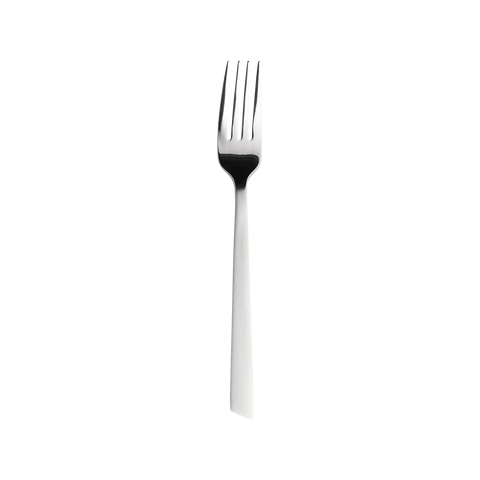 Set of 6 stainless steel table forks - Image 3