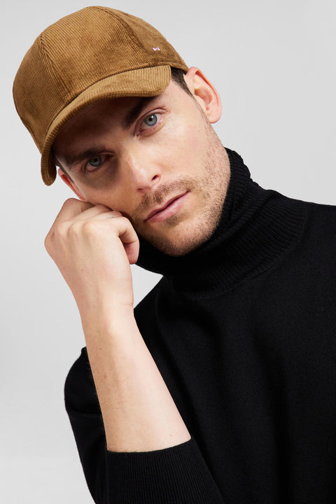 Hazelnut corduroy cap - Image 2