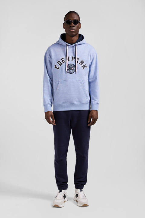 Oversize sky blue cotton sweatshirt - Image 1