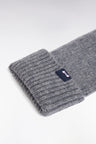 Grey wool gloves