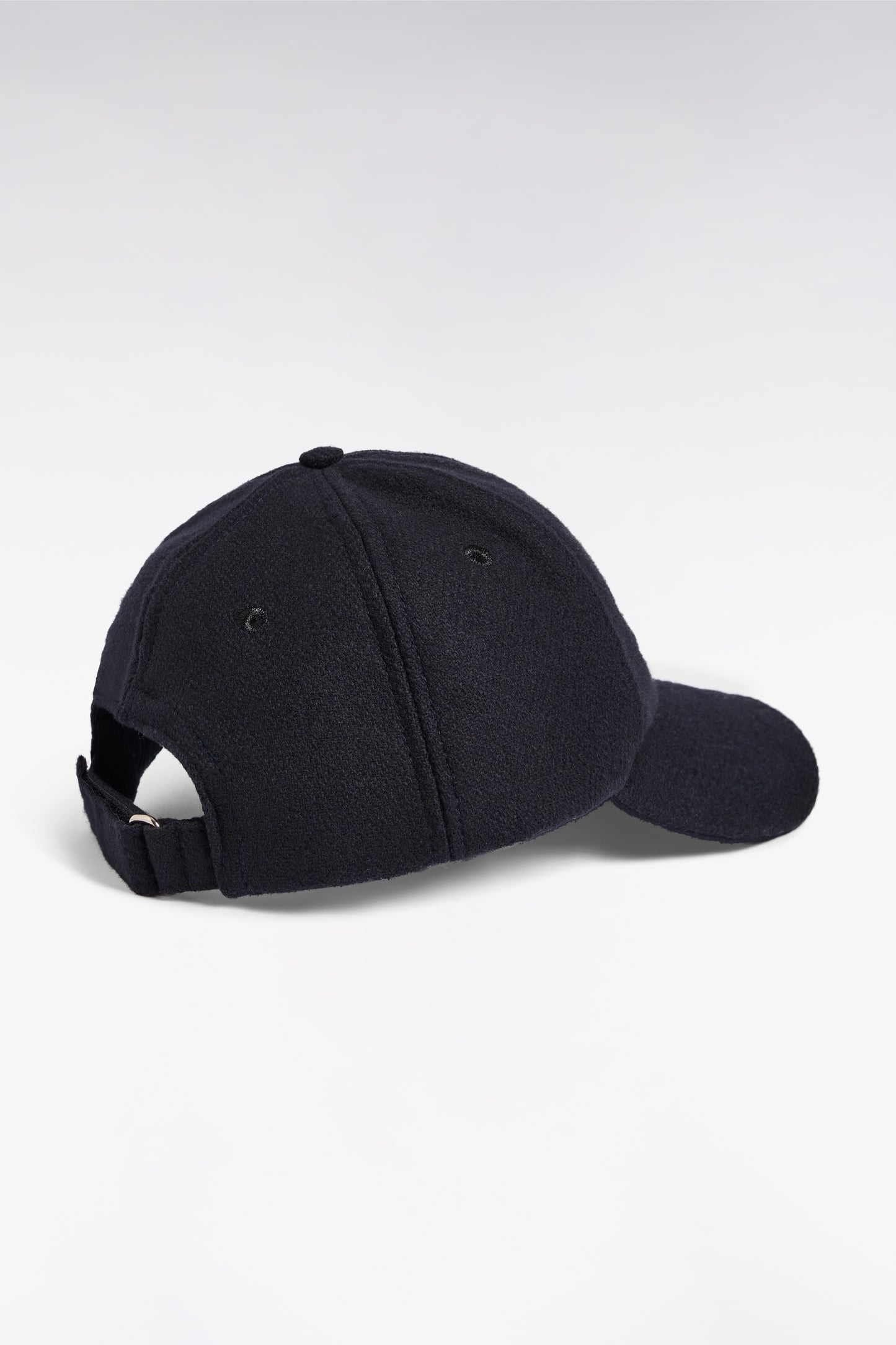 Navy wool cap