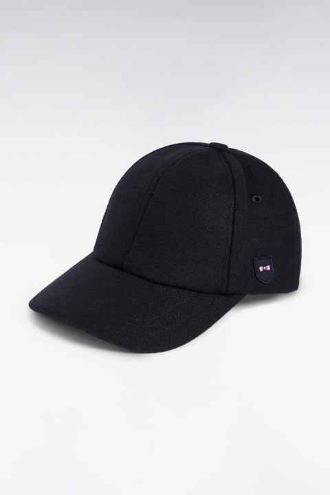 Navy wool cap - Image 1