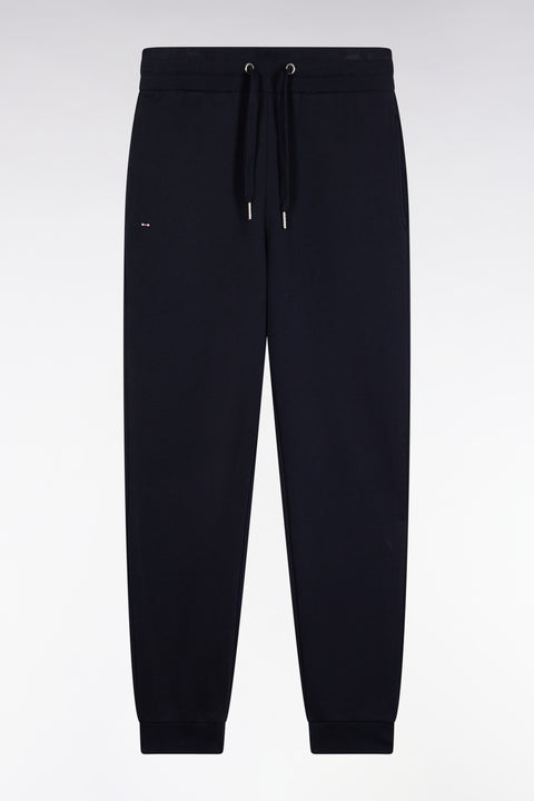 Navy brushed fleece straight-leg jogging suit - Image 2