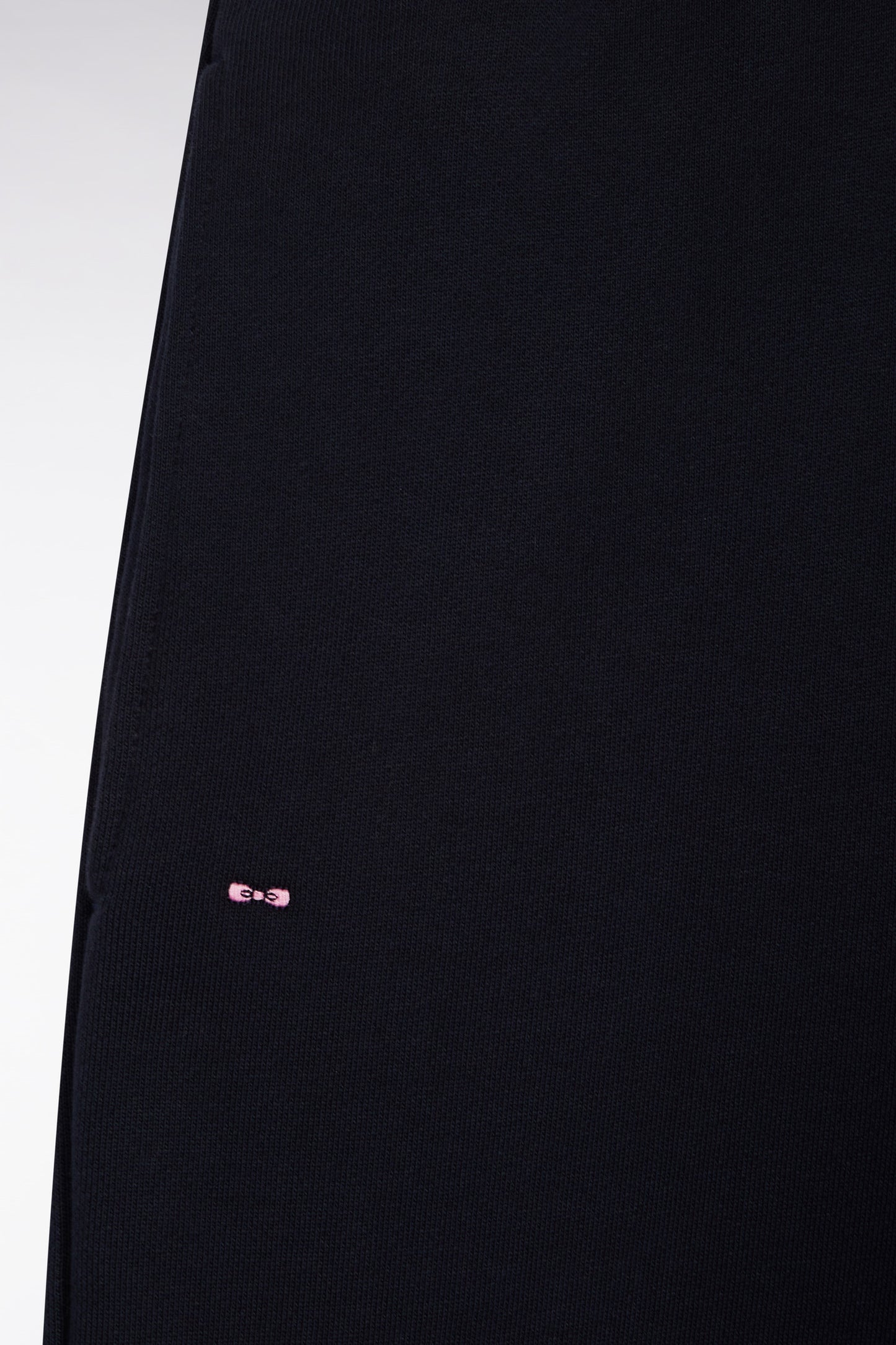 Navy brushed fleece straight-leg jogging suit