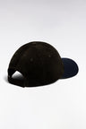 Khaki bi-material cap with badge Eden Park
