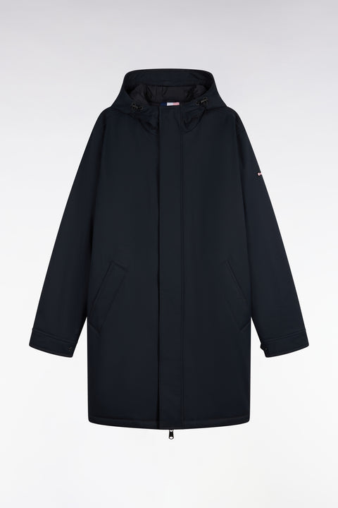 Long black parka - Image 1