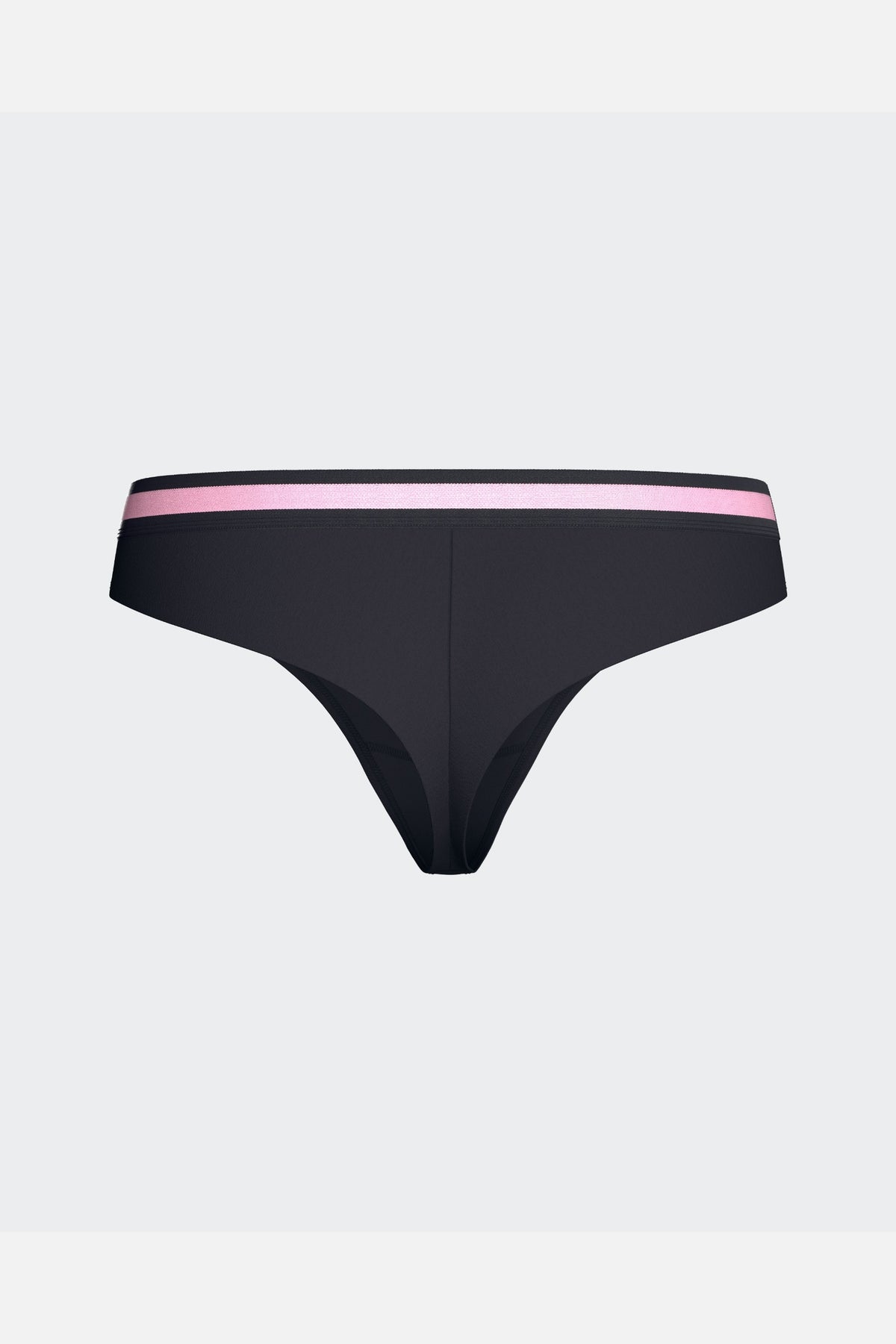 Tanga uni en coton stretch marine