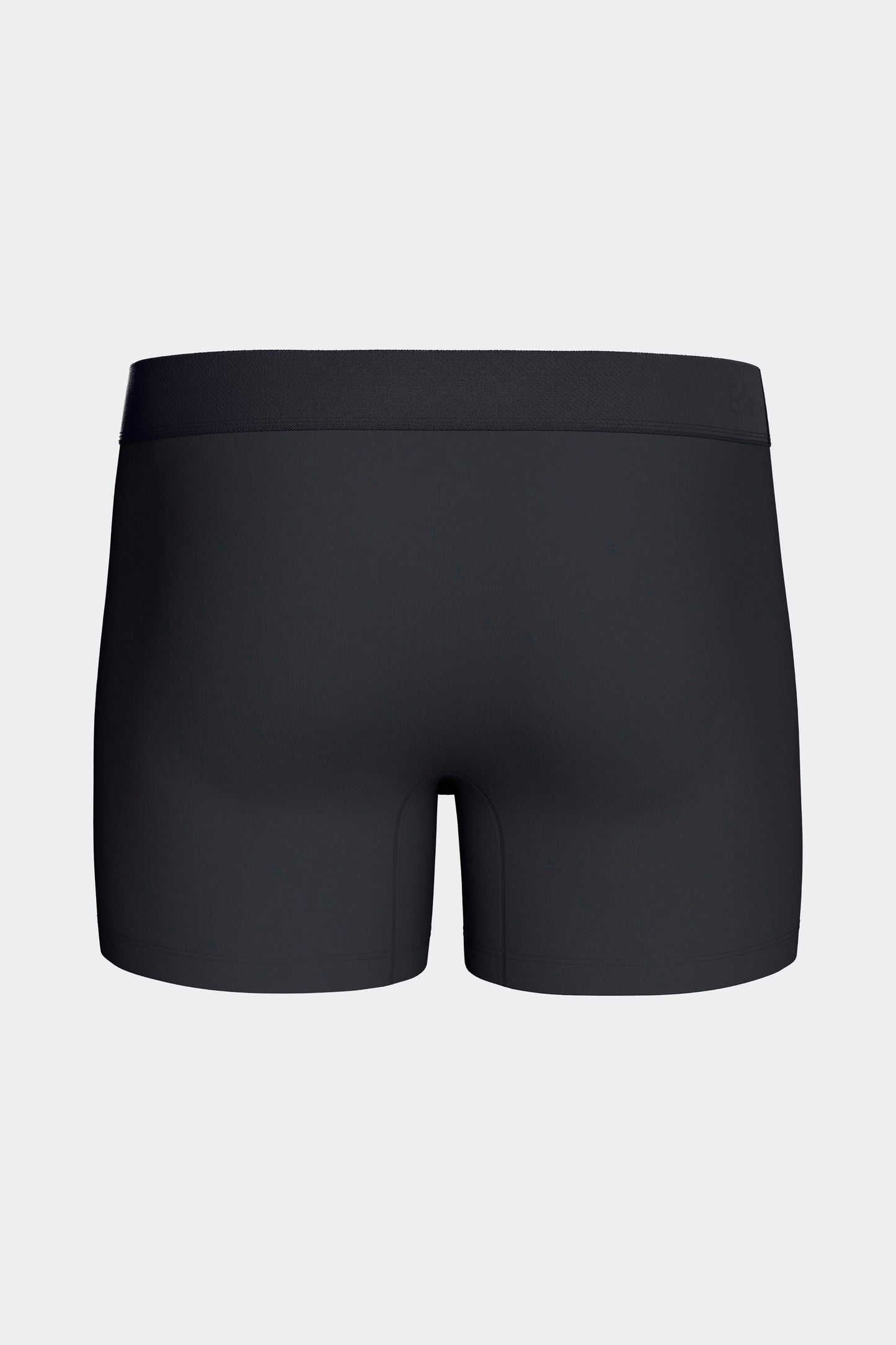 Lot de 2 boxers en jersey de coton stretch unis et imprimés pois marine