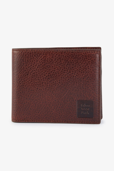Dark brown leather wallet - Image 1