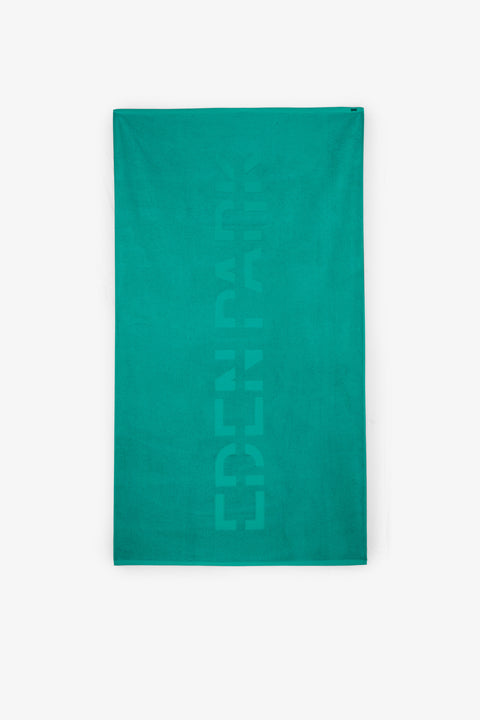 Green beach towel - Image 1