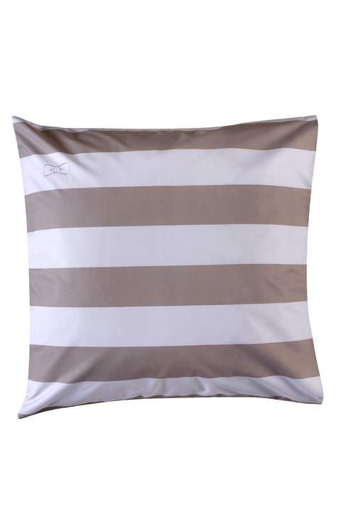 Duo of square striped pillow case - Image 2