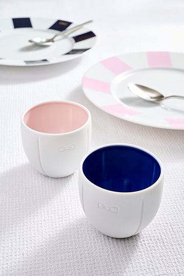 Two porcelain coffee cups