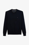 Crew navy blue cotton jumper