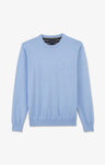 Crew light blue cotton jumper