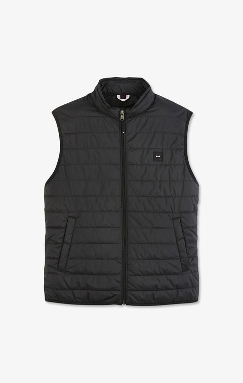Black sleeveless down jacket - Image 2