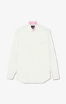 White cotton twill shirt