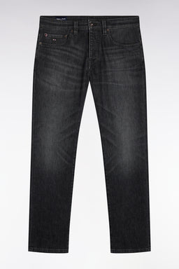 5-pocket jeans in washed grey stretch denim blend, regular fit - Image 2