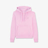 Plain pink sweatshirt with hood