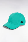 Green cotton jersey cap