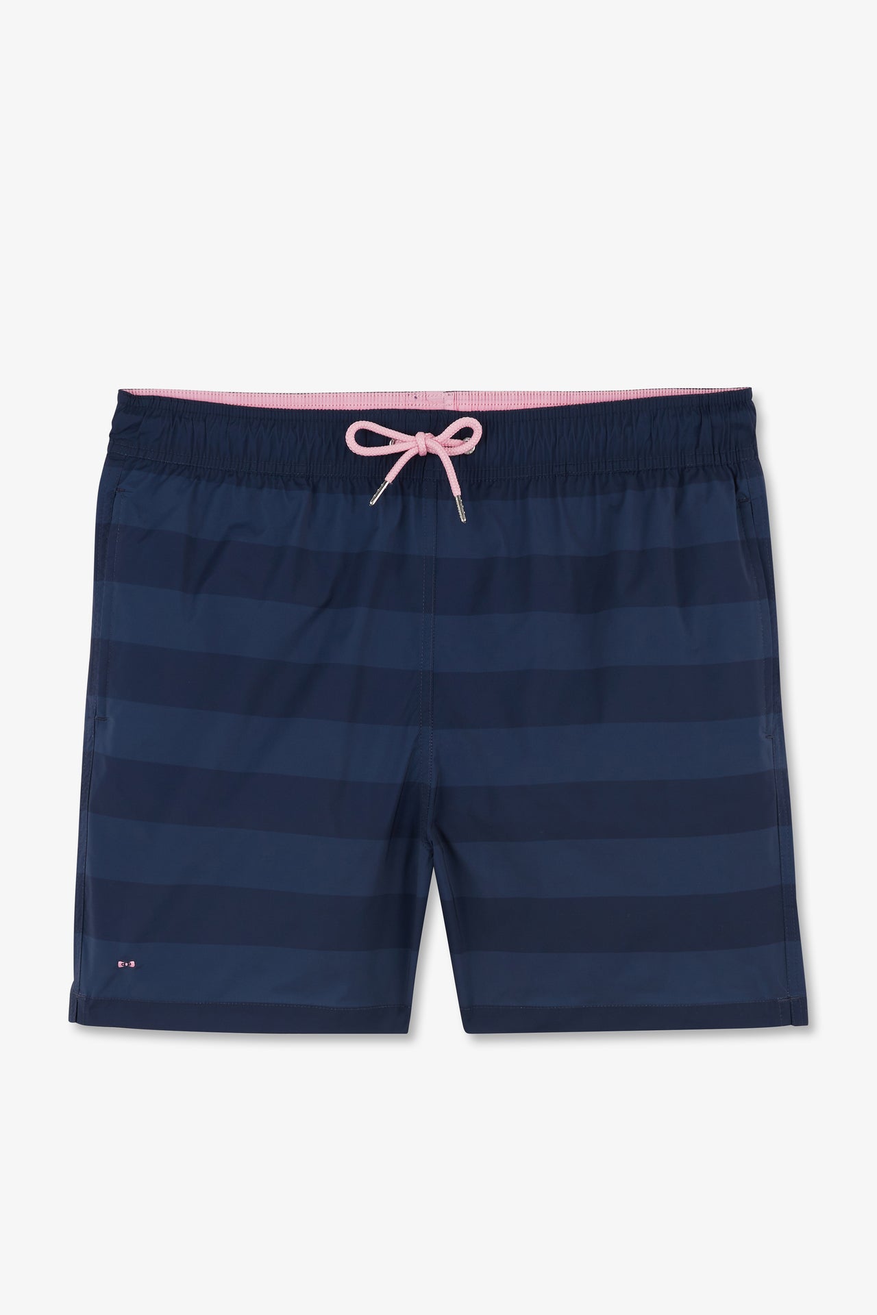 Navy blue swim shorts