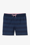 Navy blue swim shorts