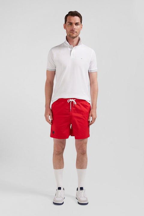 Swim shorts with tricoloured stripes - Image 1