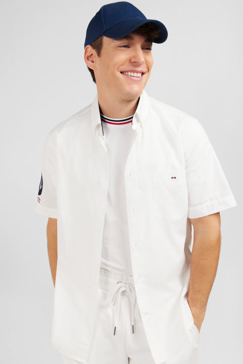 White shirt with France XV embroidery - Image 3