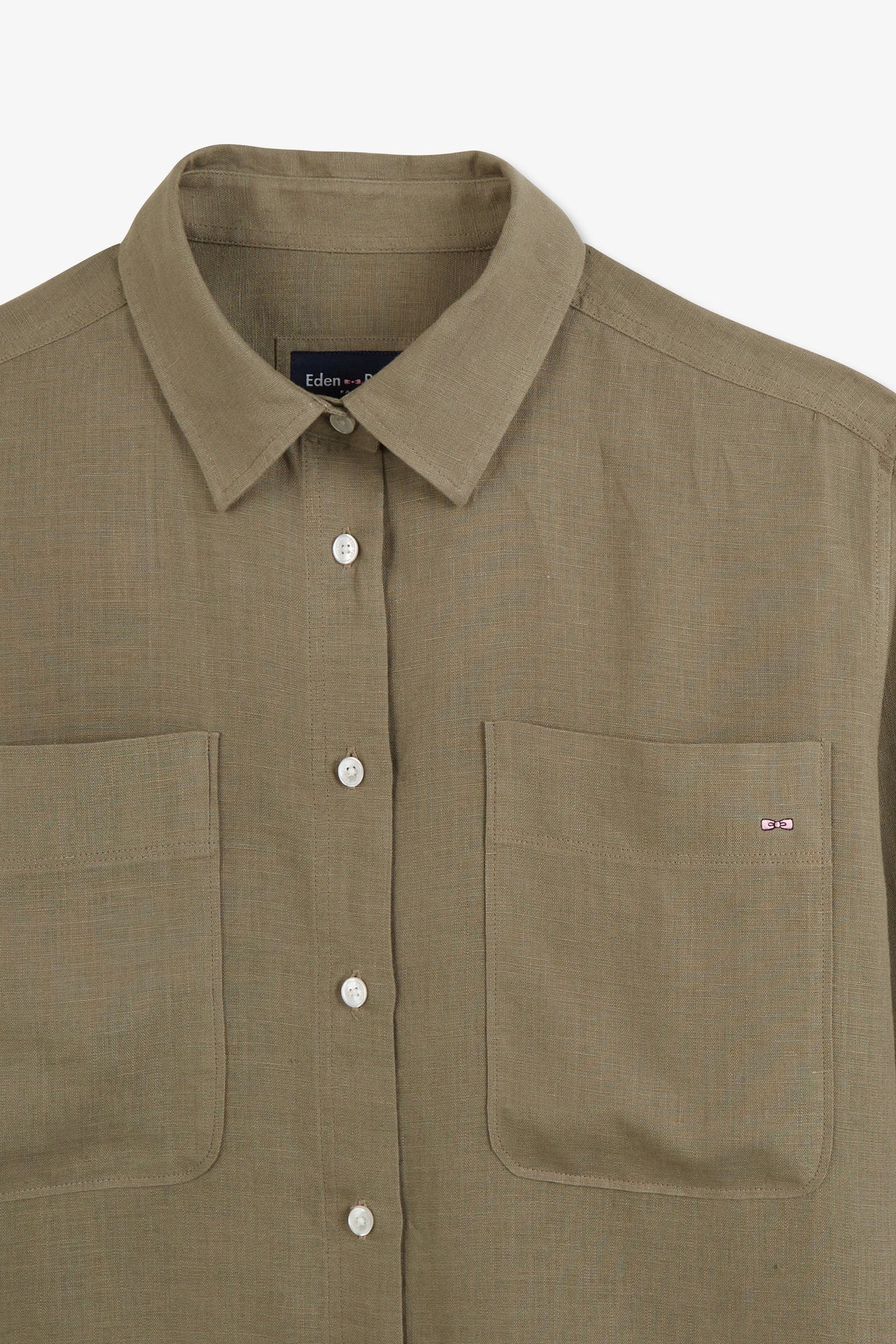 Plain khaki blouse