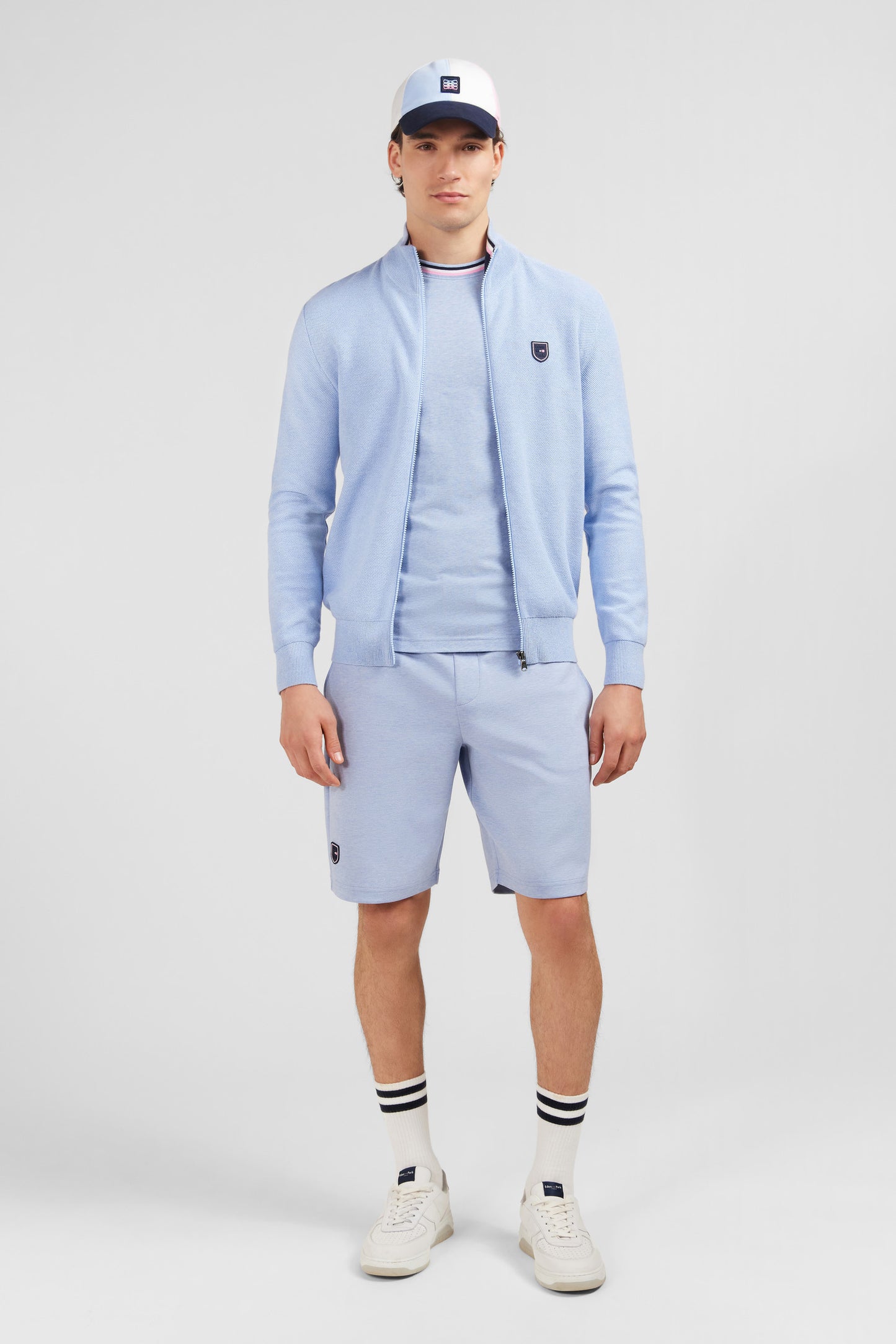 Light blue cardigan