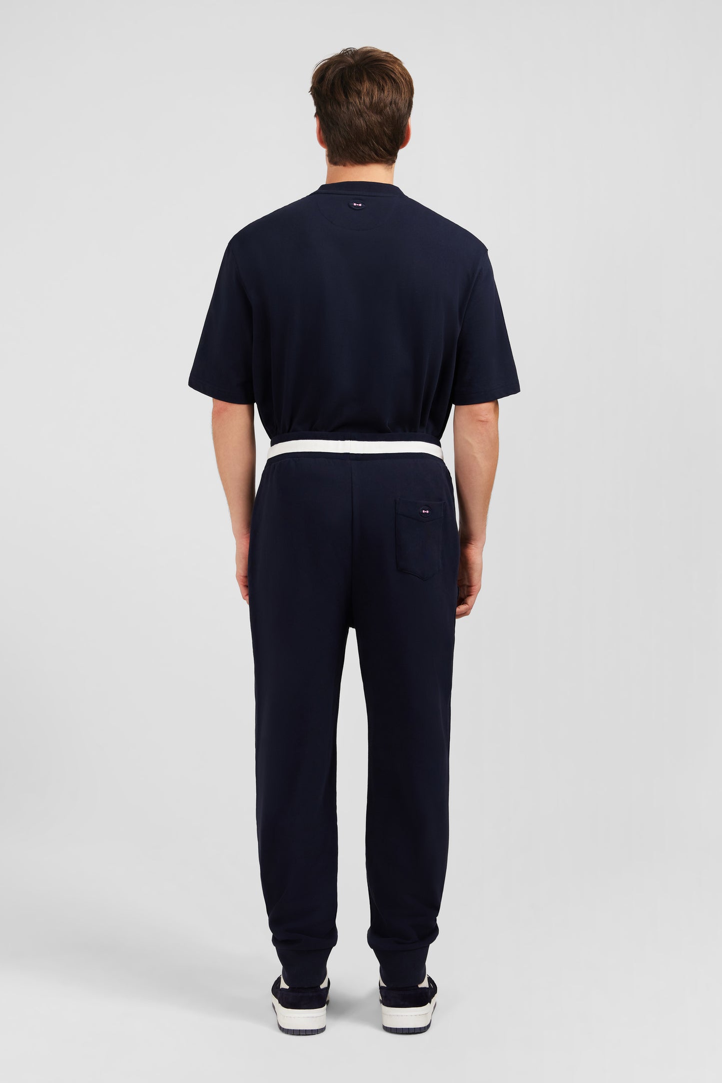 Navy blue jogging bottoms