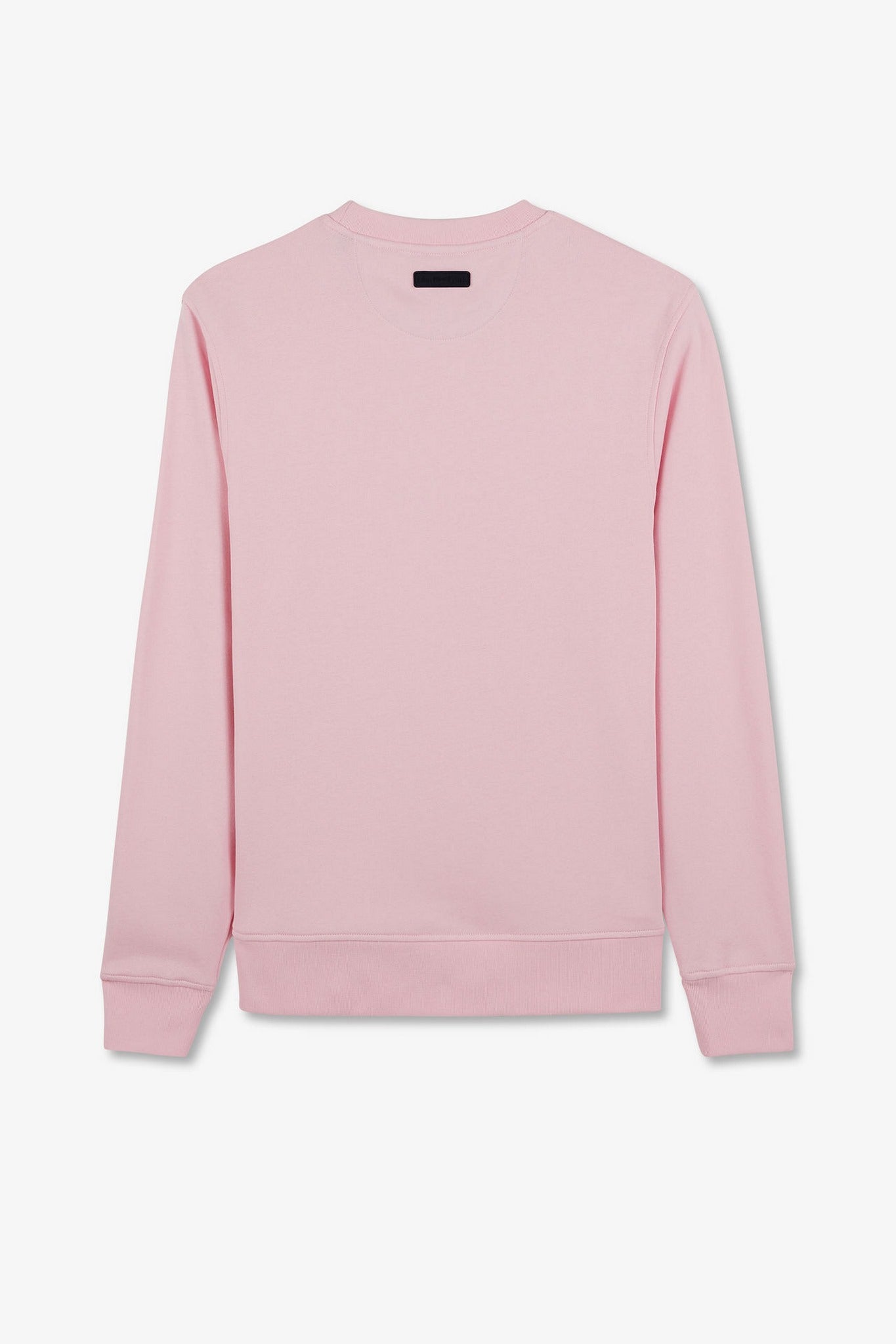 Pink round-neck sweatshirt