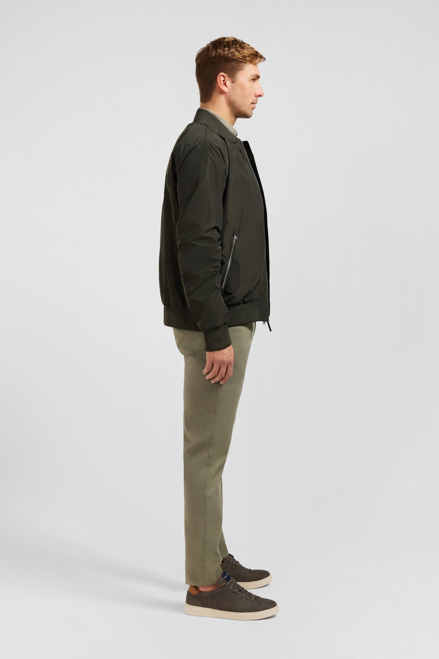 Plain khaki jacket