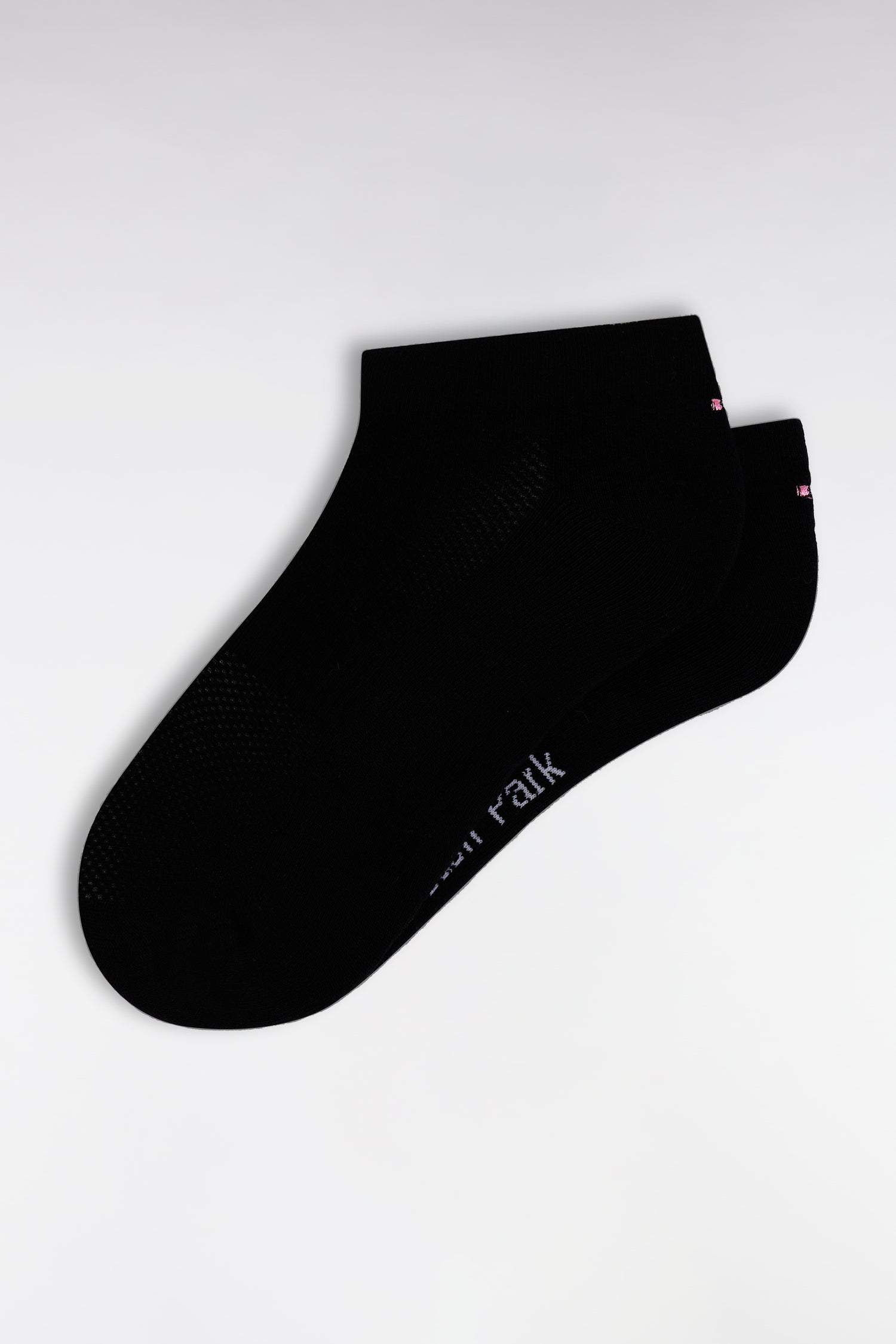 Chaussettes en coton stretch mélangé noires