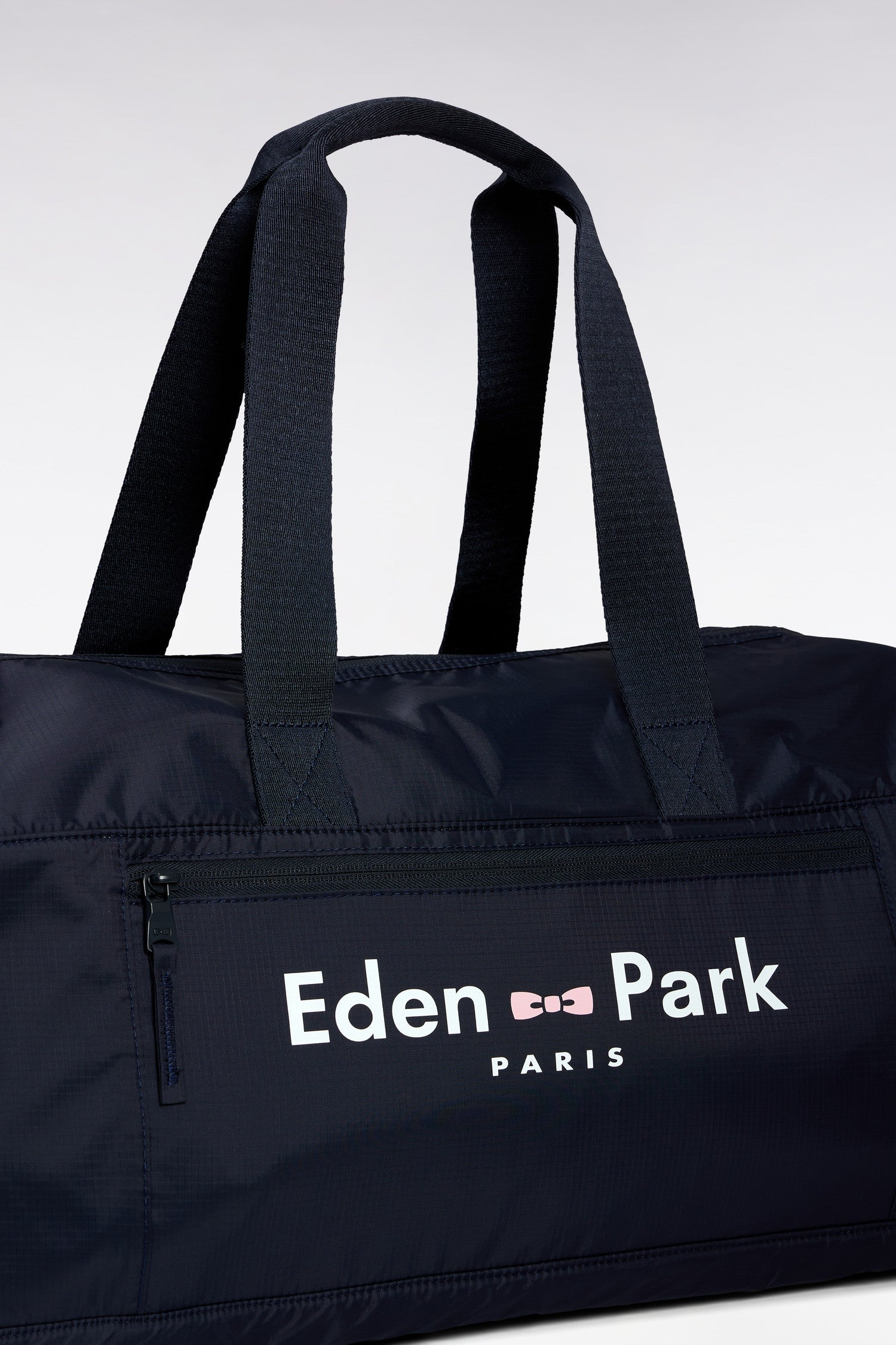 Sac de sport noir logo Eden Park