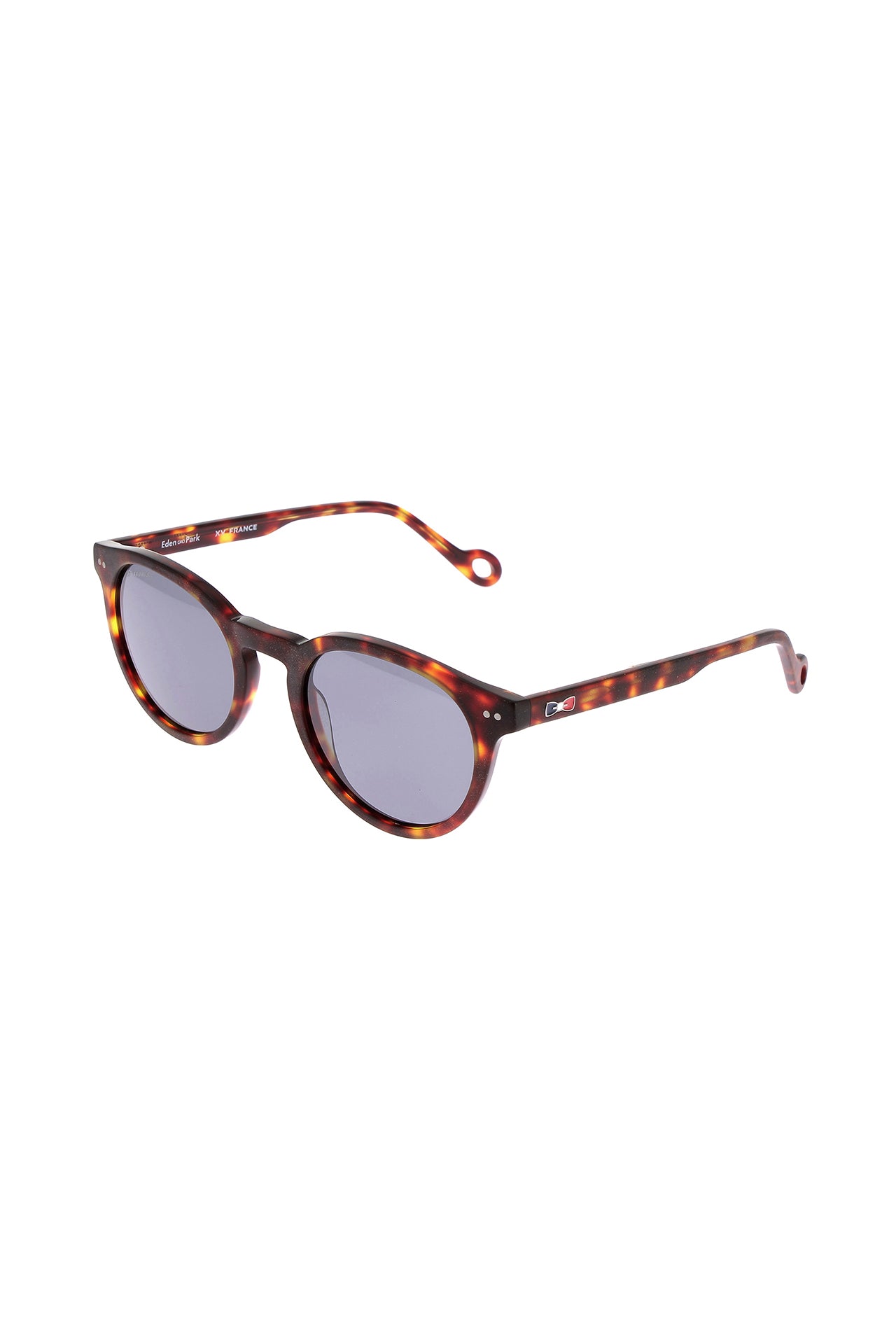 XV de France aviator sunglasses in brown tortoiseshell acetate