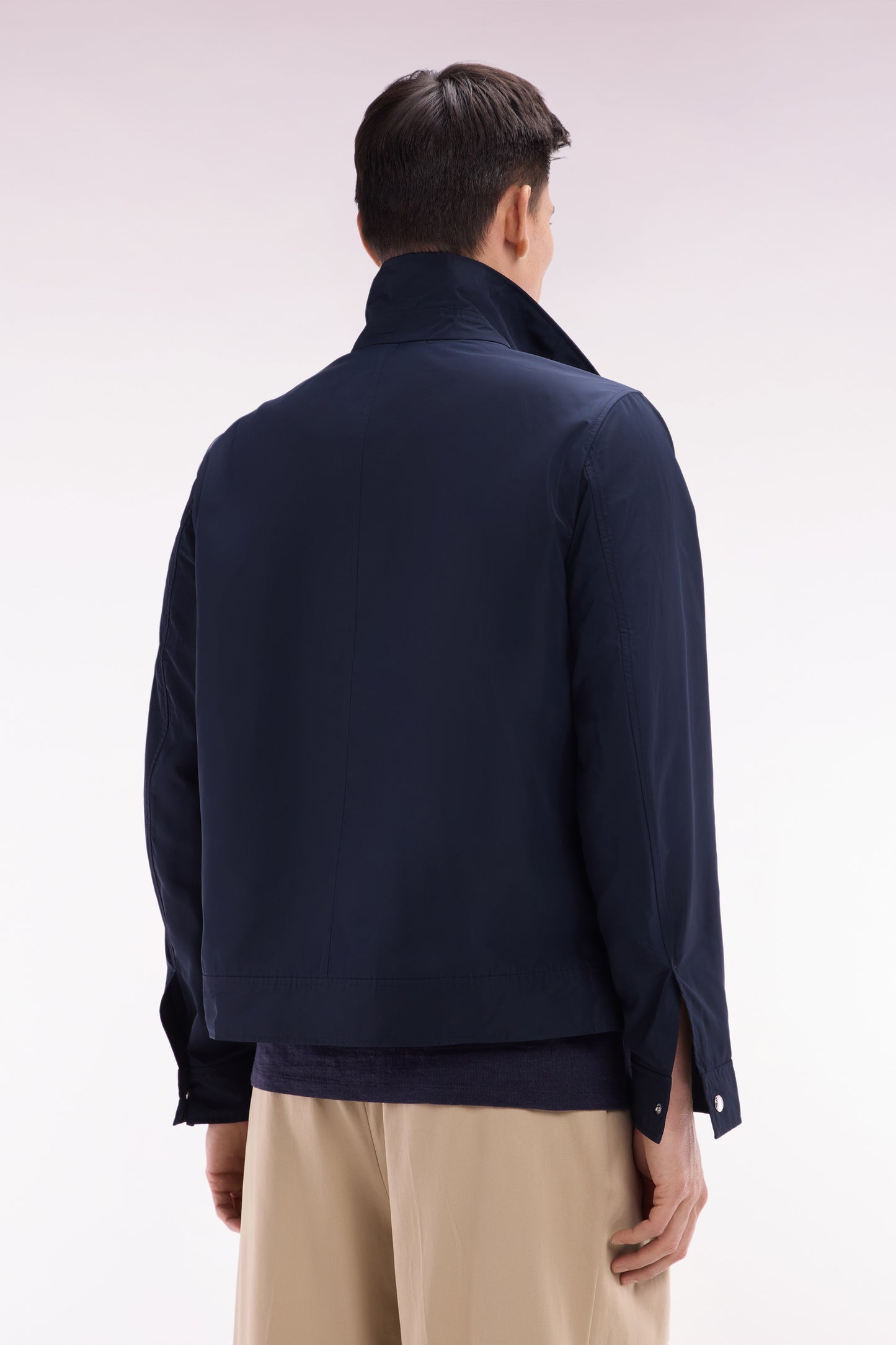 Navy zipped jacket