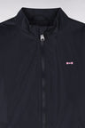 Children navy nylon windproof jacket