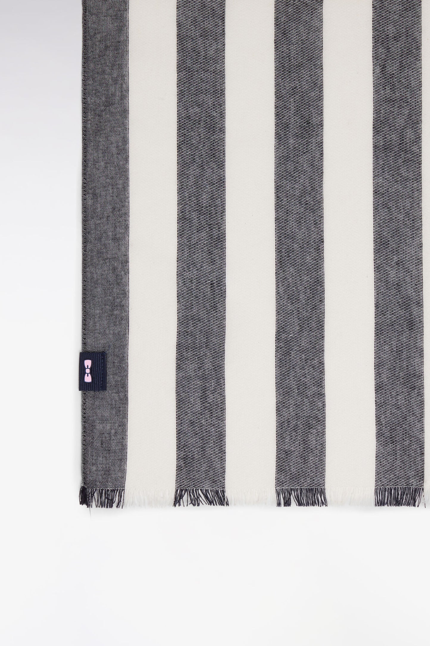 Écharpe en coton mélangé ciel